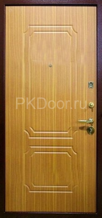 Фотография «Дверь наружная стальная с порошковым напылением медный антик №83»