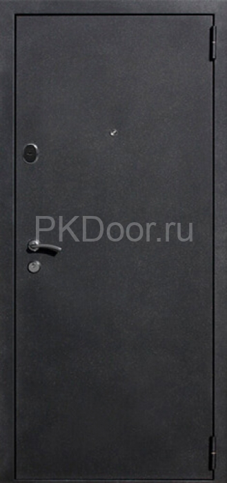 Фотография «Дверь стальная с порошковым покрытием серая №51»