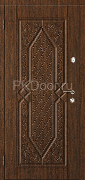 Фотография «Стальная наружная дверь МДФ винорит №18»