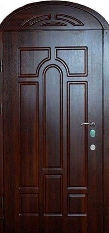 Фотография «Арочная металлическая дверь для коттеджа МДФ ПВХ №7»