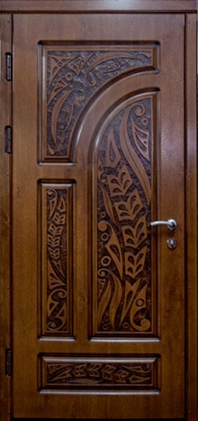 Фотография «Наружная дверь железная МДФ винорит №13»