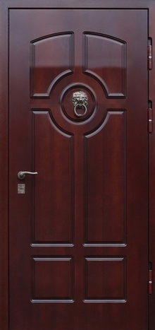 Фотография «Стальная дверь для коттеджа c зеркалом №4»