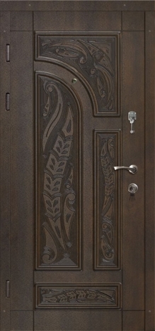 Фотография «Железная дверь с отделкой МДФ надёжная №62»