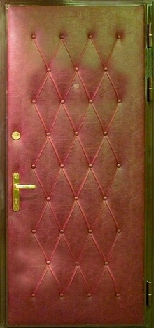 Фотография «Железная временная дверь с винилискожей №5»