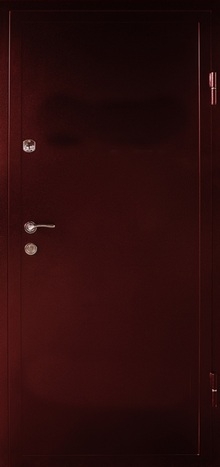 Фотография «Стальная дверь с порошковым напылением медный антик №102»