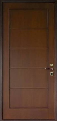 Фотография «Стальная простая дверь с винилискожей №7»