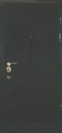 Фотография «Металлическая дверь с порошковым напылением серая №97»
