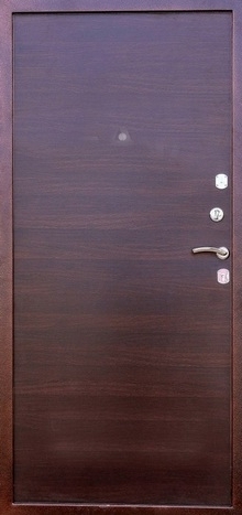 Фотография «Железная временная дверь с покрытием нитроэмалью №13»