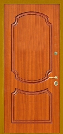 Фотография «Металлическая наружная дверь с порошковым покрытием №84»