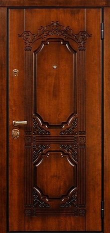 Фотография «Стальная дверь для дачи МДФ винорит №3»