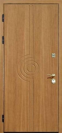 Фотография «Простая металлическая дверь с искусственной кожей №9»