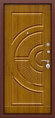 Фотография «Дверь с терморазрывом стальная МДФ Шпон №12»