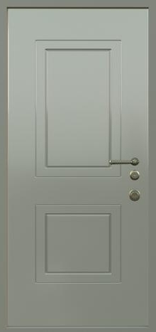 Фотография «Дверь дизайнерская стальная МДФ №15»