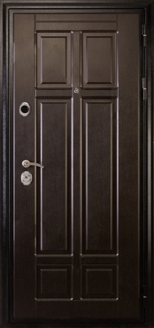 Фотография «Дверь с шумоизоляцией стальная МДФ ПВХ венге №71»