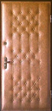 Фотография «Внешняя металлическая дверь с искусственной кожей №2»