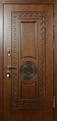 Фотография «Уличная стальная дверь МДФ винорит №34»
