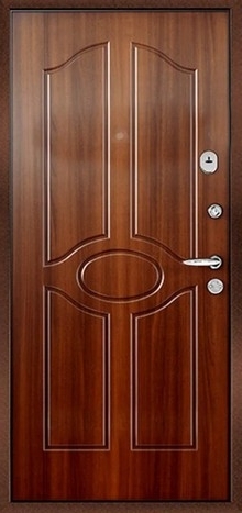 Фотография «Дверь стальная с искусственной кожей №21»