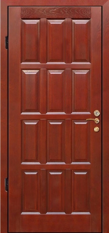 Фотография «Металлическая дверь МДФ серая №96»