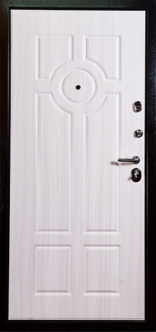 Фотография «Стальная теплая дверь с порошковым покрытием №11»
