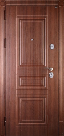 Фотография «Металлическая дверь с отделкой МДФ №89»