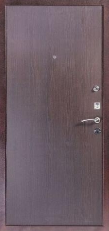 Фотография «Дверь офисная стальная с порошковым покрытием коричневая  №114»