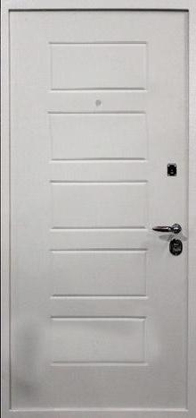 Фотография «Металличекая дверь с эко кожей серая №7»