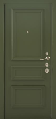 Фотография «Дизайнерская железная дверь МДФ №14»