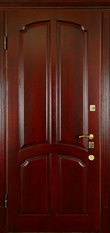 Фотография «Металлическая дверь для дачи МДФ филенчатая №3»