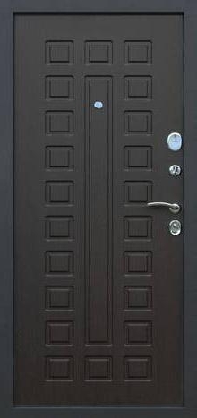 Фотография «Дверь МДФ железная серая №108»