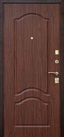 Фотография «Металлическая дверь с резьбой №1»