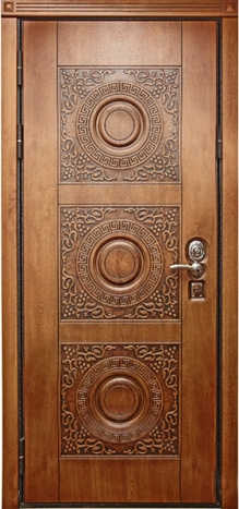 Фотография «Одностворчатая стальная дверь МДФ ПВХ надёжная №94»