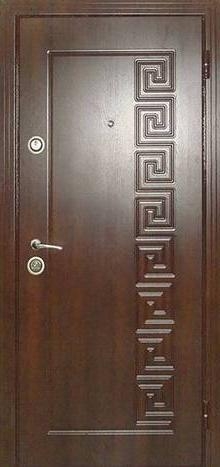 Фотография «Железная красивая дверь МДФ Шпон №33»