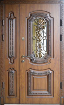 Фотография «Железная дверь со стеклом парадная №223»