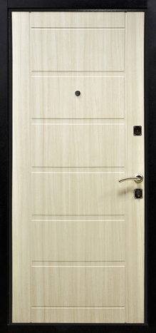 Фотография «Дверь с порошковым покрытием железная серая №45»