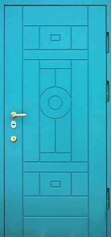 Фотография «Стальная внешняя дверь МДФ Шпон №20»
