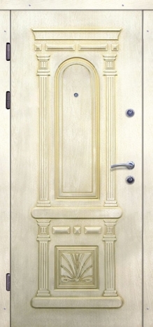 Фотография «Дверь металлическая с панелью МДФ №61»