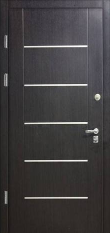 Фотография «Металлическая простая дверь с эко кожей №8»
