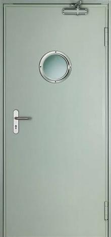 Фотография «Металлическая офисная дверь с покрытием нитроэмаль №15»