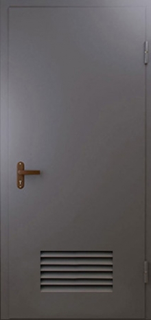Фотография «Техническая дверь металлическая серая №3»