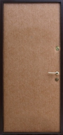 Фотография «Дверь временная железная с покрытием нитроэмалью №7»
