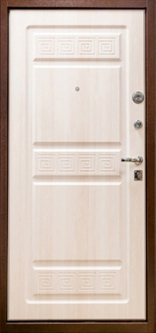 Фотография «Дверь наружная стальная МДФ шпон №9»