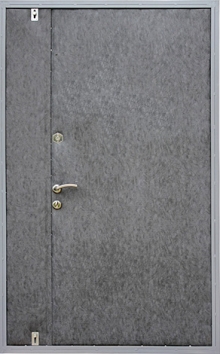 Фотография «Металлическая тамбурная дверь с покрытием винилскожи №1»