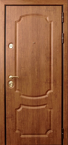 Фотография «Дверь с терморазрывом железная МДФ Шпон №23»