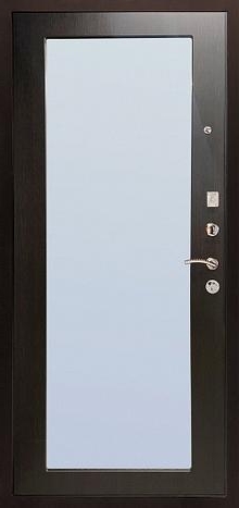 Фотография «Офисная дверь с зеркалом стальная №10»