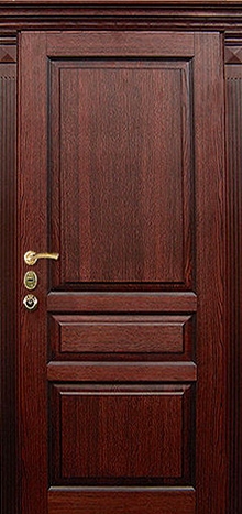Фотография «Дверь для дачи стальная МДФ филенчатая №5»
