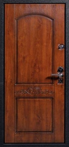 Фотография «Дверь с резьбой железная №4»