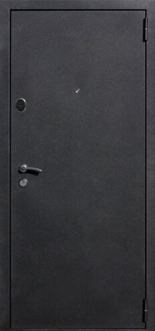Фотография «Дверь стальная с порошковым покрытием серая №51»