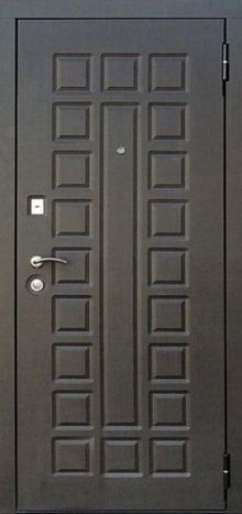 Фотография «Железная уличная дверь МДФ филенчатая №19»