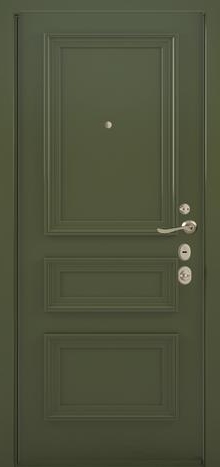 Фотография «Дизайнерская железная дверь МДФ №20»