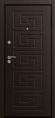 Фотография «Стальная дверь МДФ венге №15»